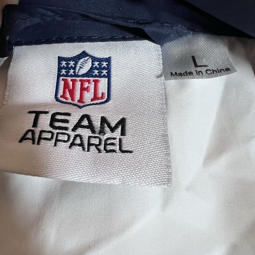 Vintage Dallas Cowboys Sports Illustrated NFL Team Apparel Windbreaker Large - Picture 9 of 10